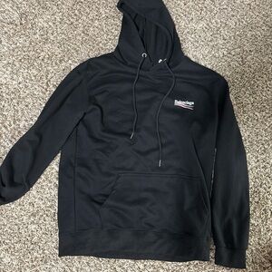 Balenciaga Black Logo Men's Hoodie